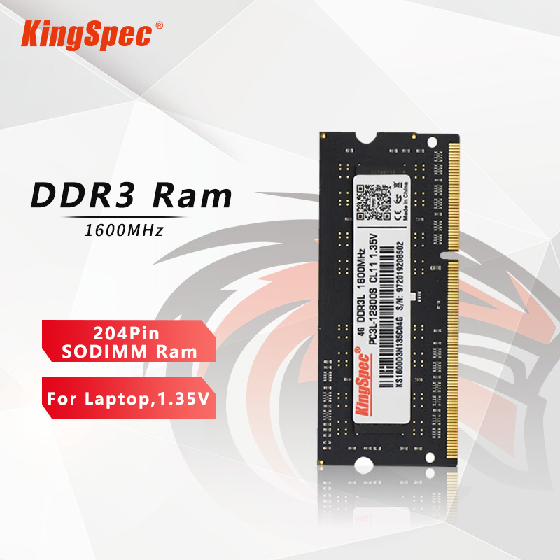 Sodimm Ddr4 - Kingspec DDR3 NB 8 GB 4