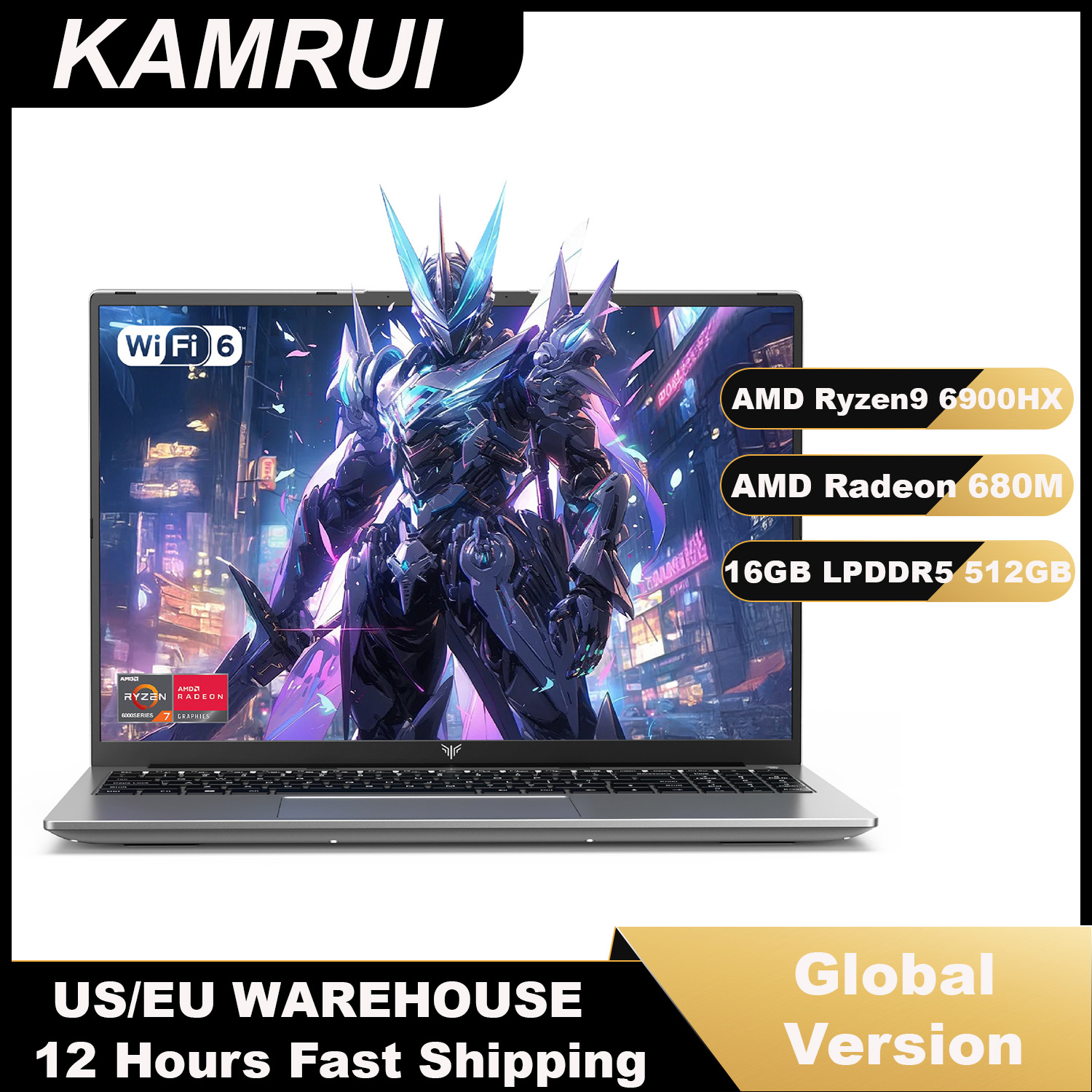 Ddr4 2400Mhz - KAMRUI 16 inç Dizüstü Bilgisayar AMD