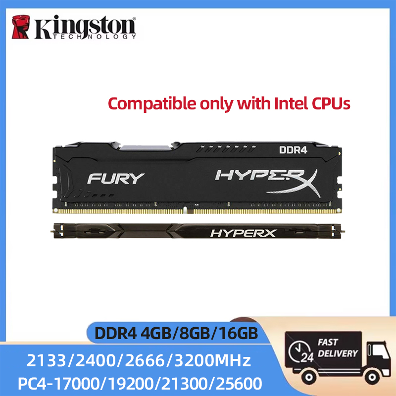 Ddr4 3200Mhz - HyperX Fury RAM DDR4 4GB 8GB