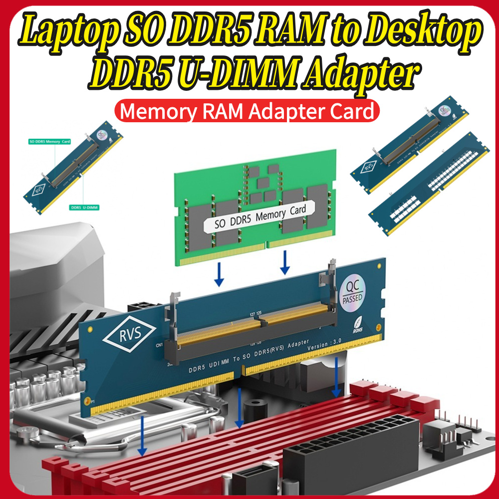 Ram Memory Module - Dizüstü bilgisayar SO DDR5 RAM'den masaüstüne