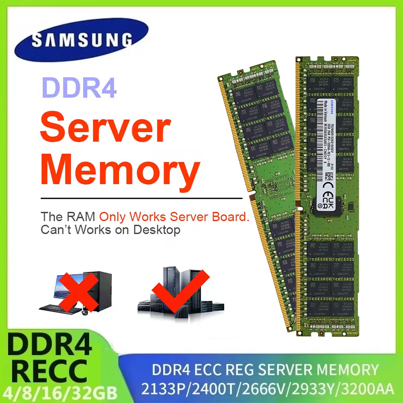 Ddr4 3200Mhz - SAMSUNG Sunucu Belleği DDR4 Ram 16GB