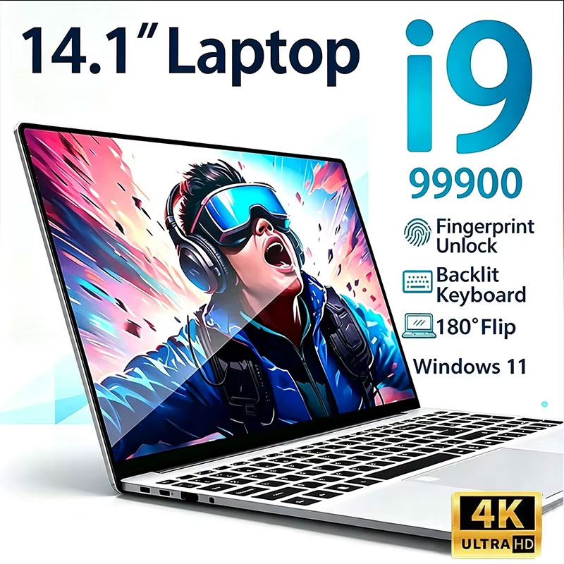 Ddr4 32Gb - 14.1' Intel Core i9-9900 Windows 11