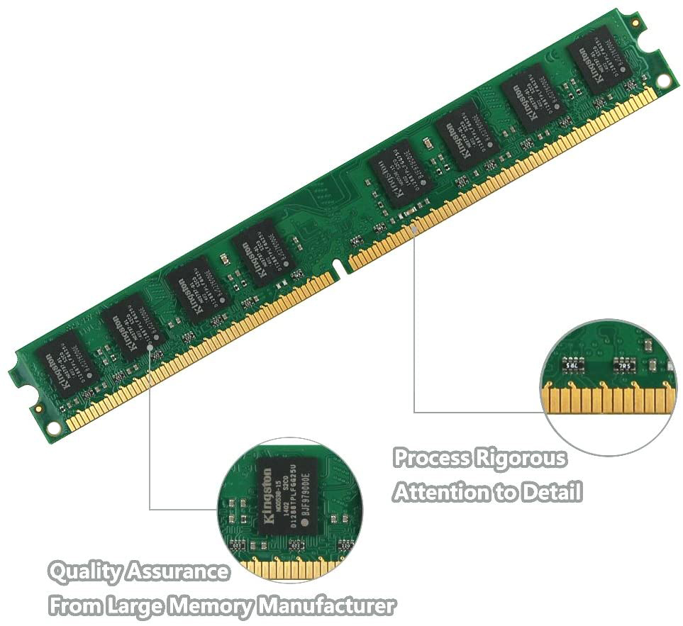 Kingston Memoria Ram Kiti Masa - Ddr2 Ram incelemesi ve fiyatı