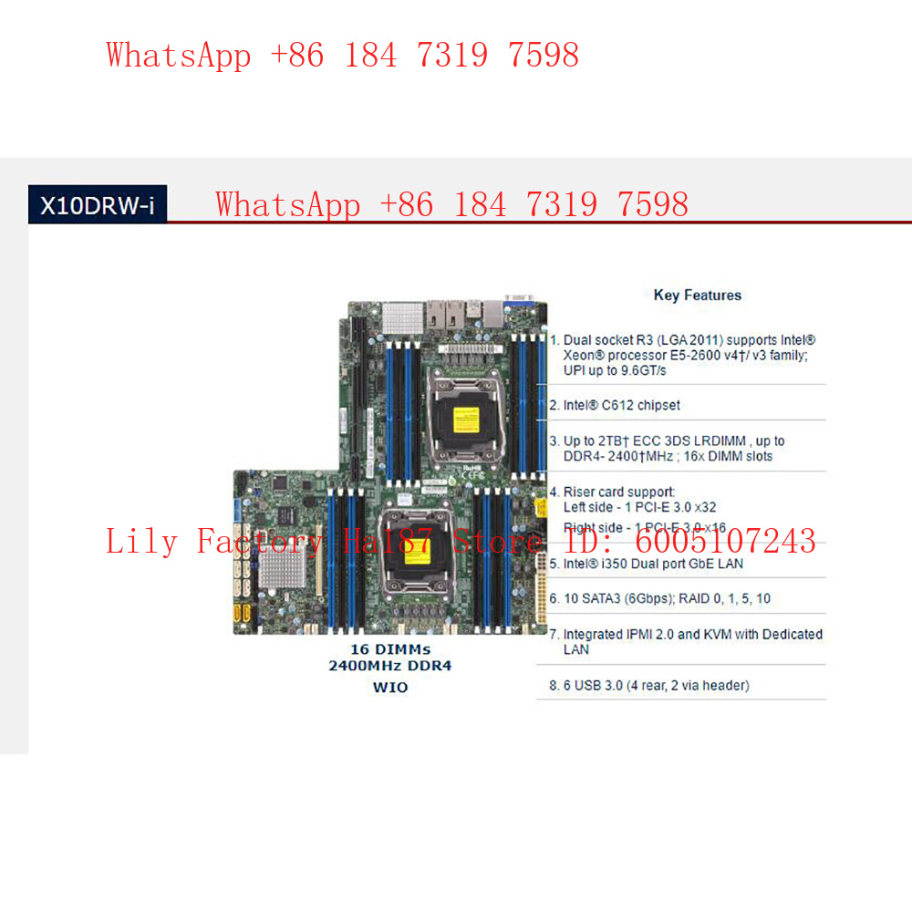 C612 2011 E5-2600 16 DIMM 2400 - Ddr4 2400Mhz incelemesi ve fiyatı