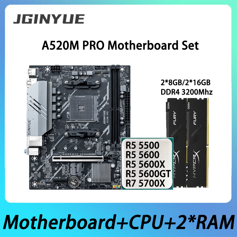 JGINYUE A520M PRO Anakart Kiti - Ddr4 3200Mhz incelemesi ve fiyatı