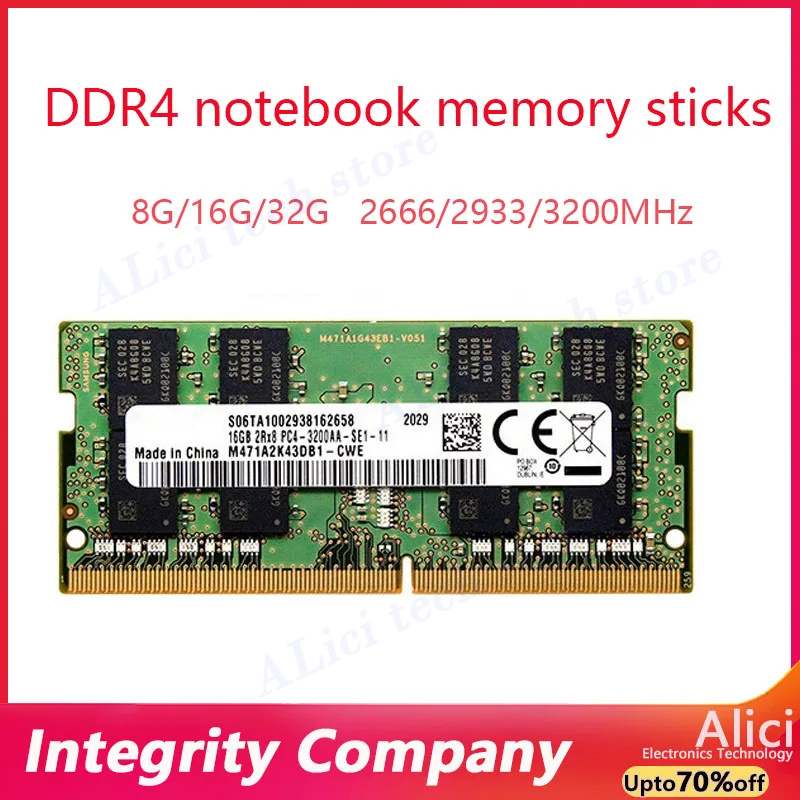 Samsung dizüstü bellek çubukla - Ddr4 3200Mhz incelemesi ve fiyatı