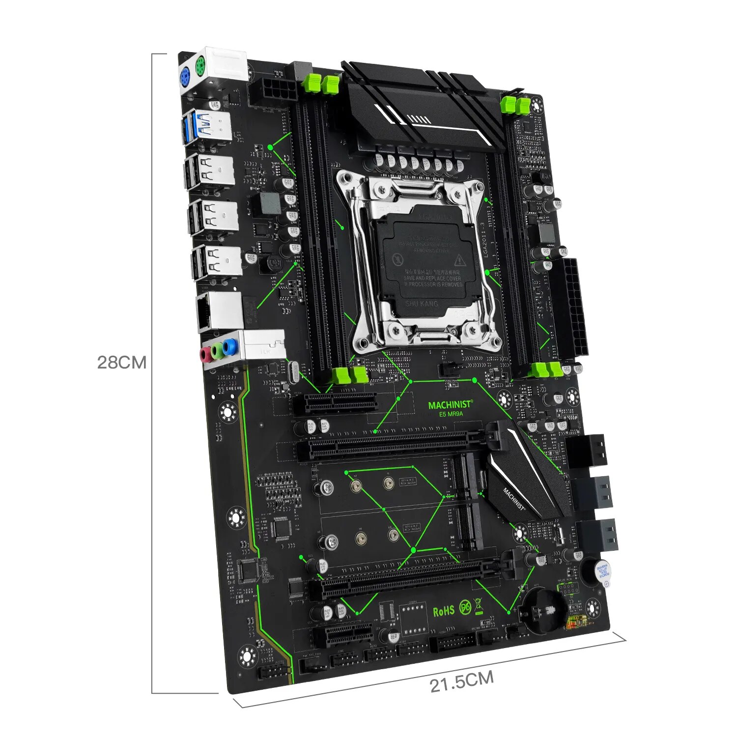 MACHINIST E5 MR9A V1.0 X99 Ana - Server Memory Ddr4 incelemesi ve fiyatı