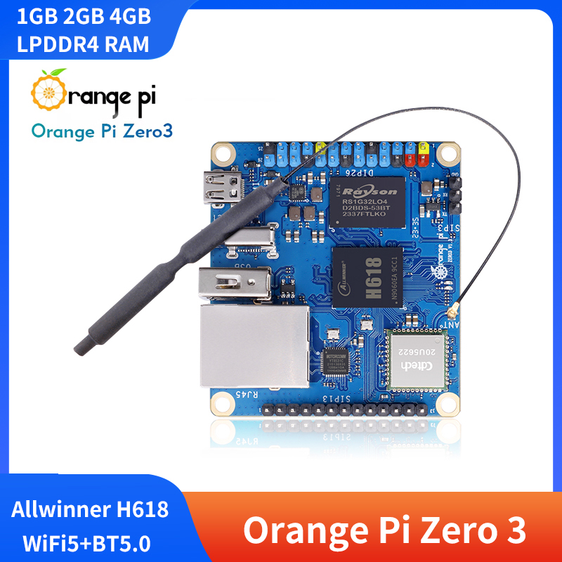 Orange Pi Zero 3 1G 1.5G 2G 4G - Ram Memory Module incelemesi ve fiyatı