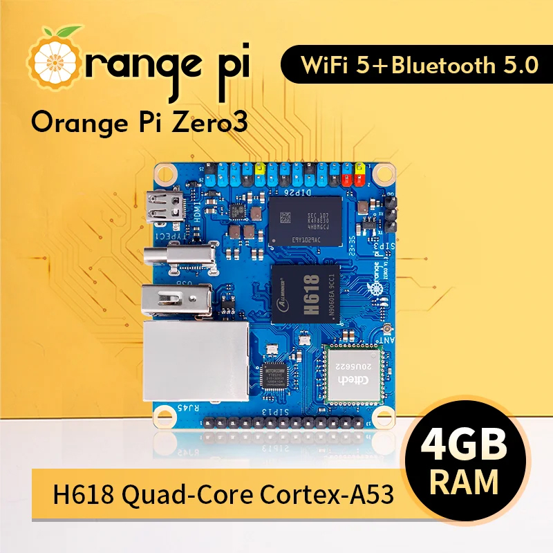 Orange Pi Zero 3 1G 1.5G 2G 4G - Ram Memory Module incelemesi ve fiyatı