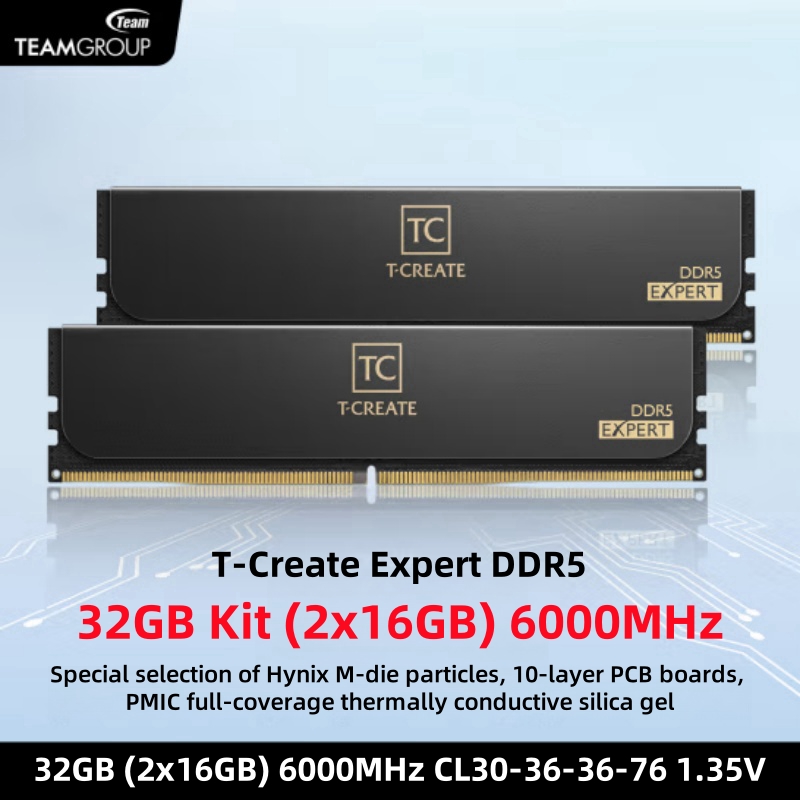 TEAMGROUP T-Create Expert CL30 - Ram Memory Module incelemesi ve fiyatı