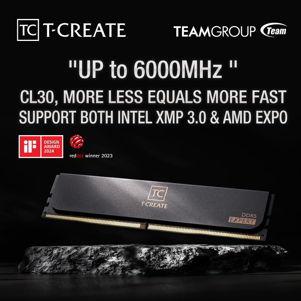 TEAMGROUP T-Create Expert CL30 - Ram Memory Module incelemesi ve fiyatı