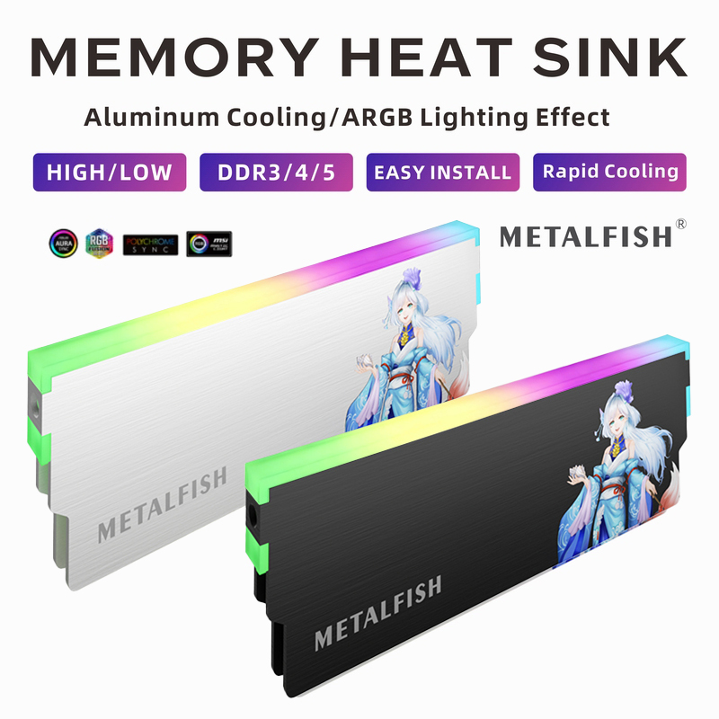 METALFISH DRAM Soğutucu 5 V-3P - Ddr4 Desktop Ram incelemesi ve fiyatı