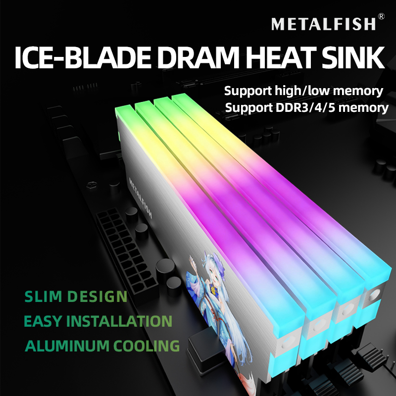 METALFISH DRAM Soğutucu 5 V-3P - Ddr4 Desktop Ram incelemesi ve fiyatı